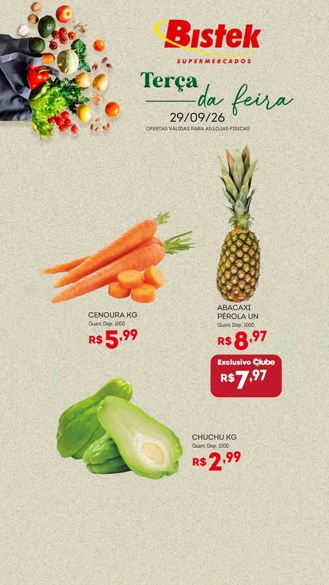 Encarte Bistek Supermercados
