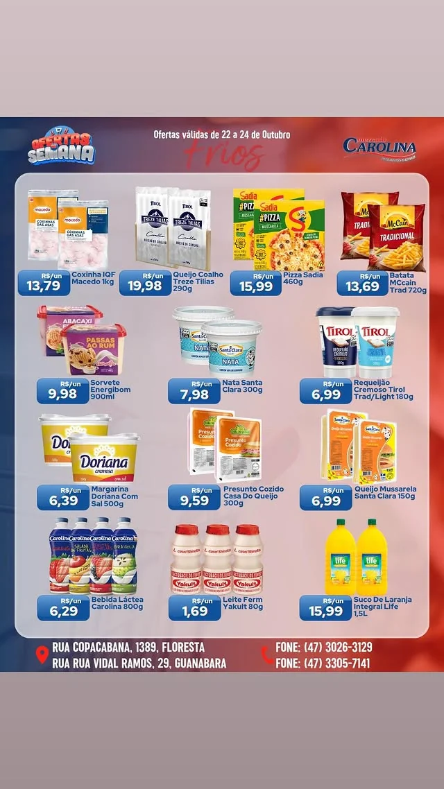 Encarte Supermercado Carolina