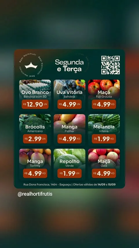 Encarte Real Hortifruti