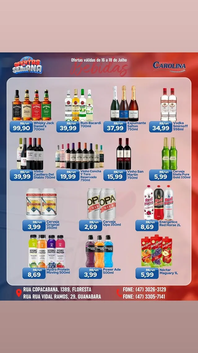 Encarte Supermercado Carolina