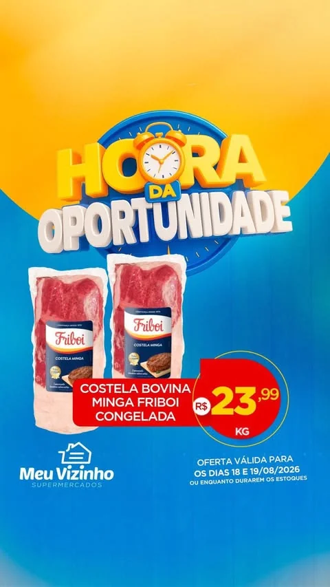 Encarte Supermercados Meu Vizinho
