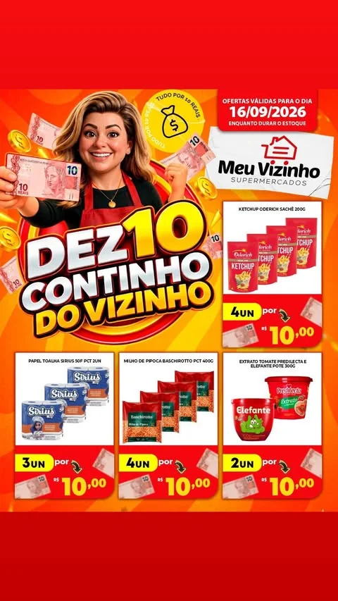 Encarte Supermercados Meu Vizinho