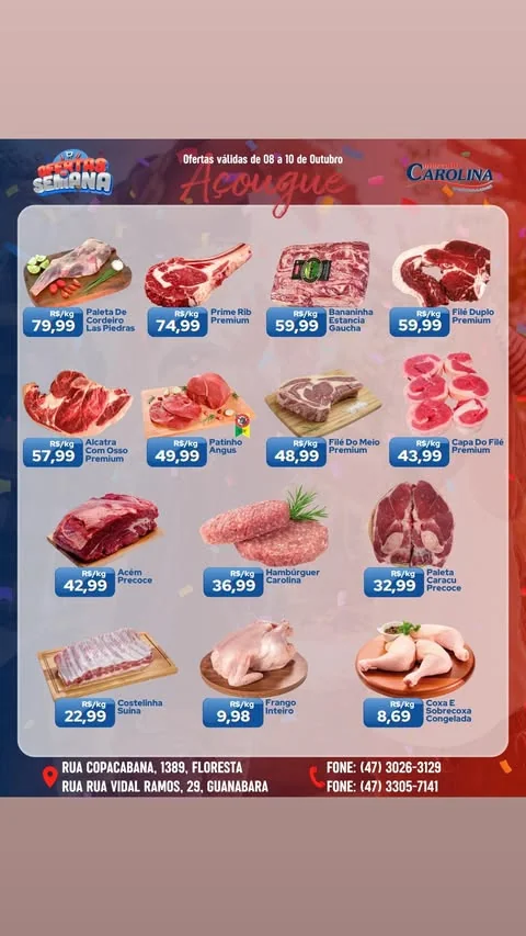 Encarte Supermercado Carolina