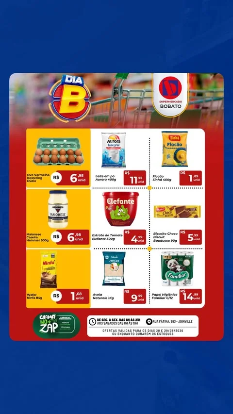 Encarte Supermercado Bobato