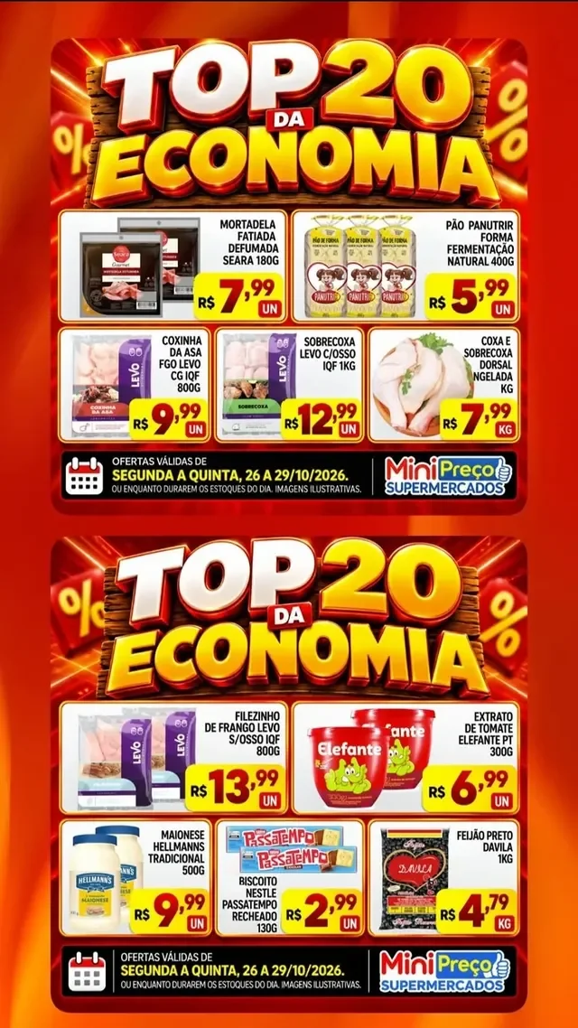 Encarte Mini Preço Supermercados