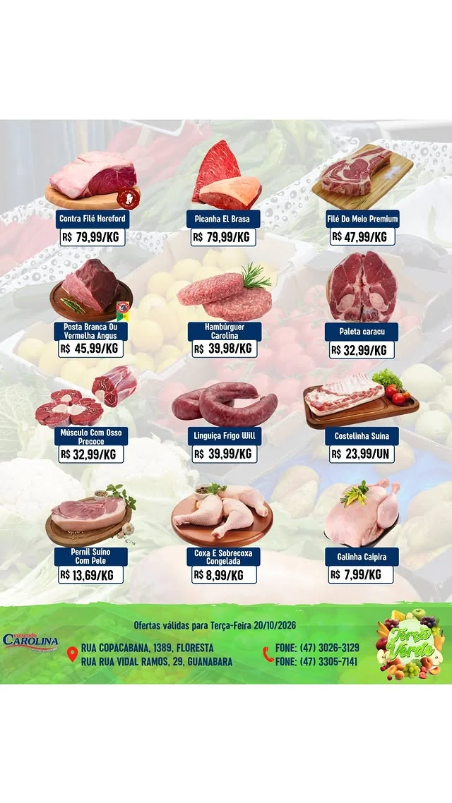 Encarte Supermercado Carolina