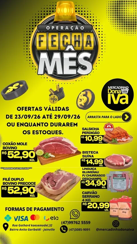Encarte Mercadinho Dona Iva